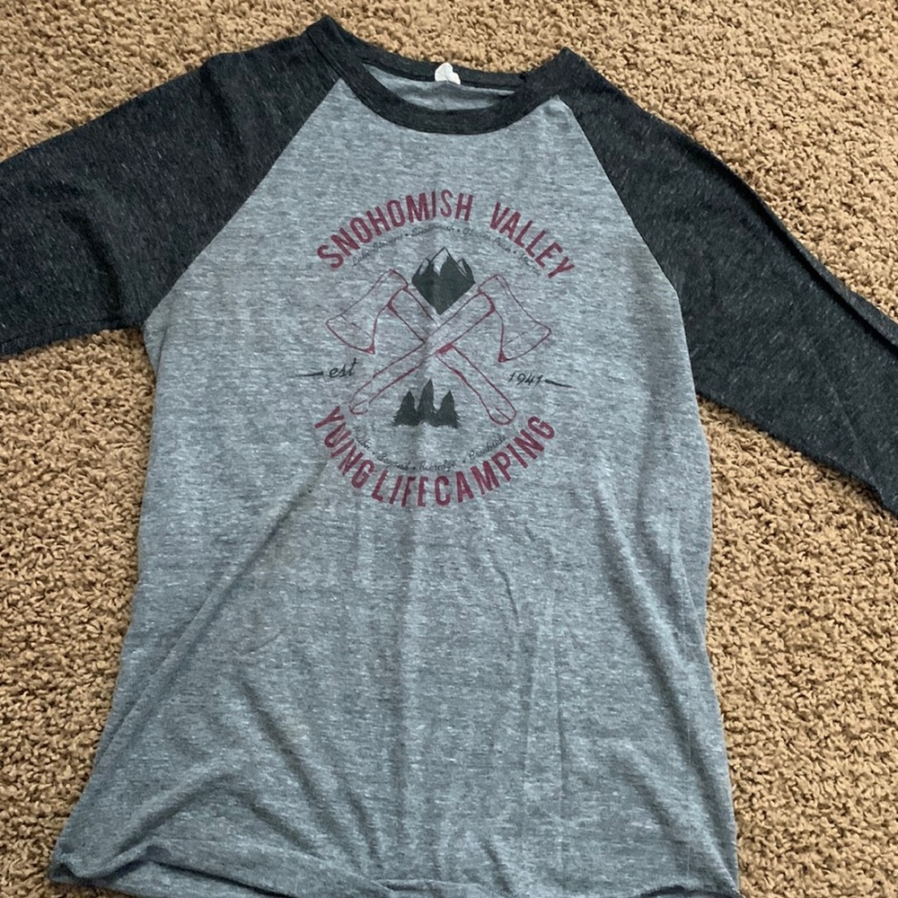 Young life baseball tee